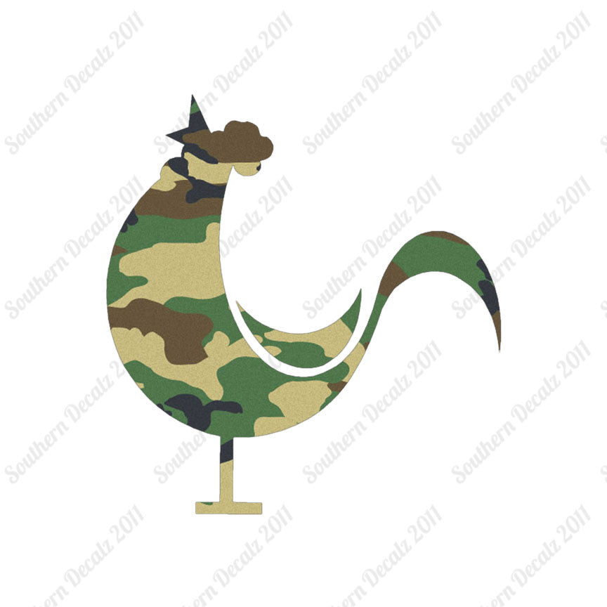 Crowing Rooster Art