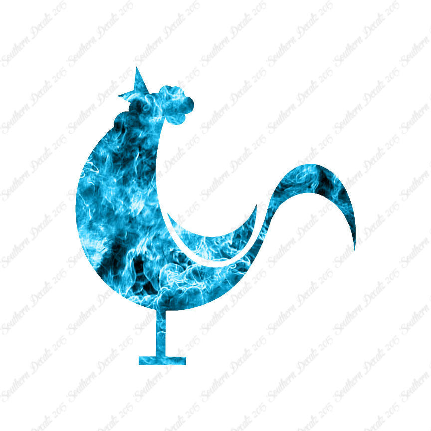Crowing Rooster Art