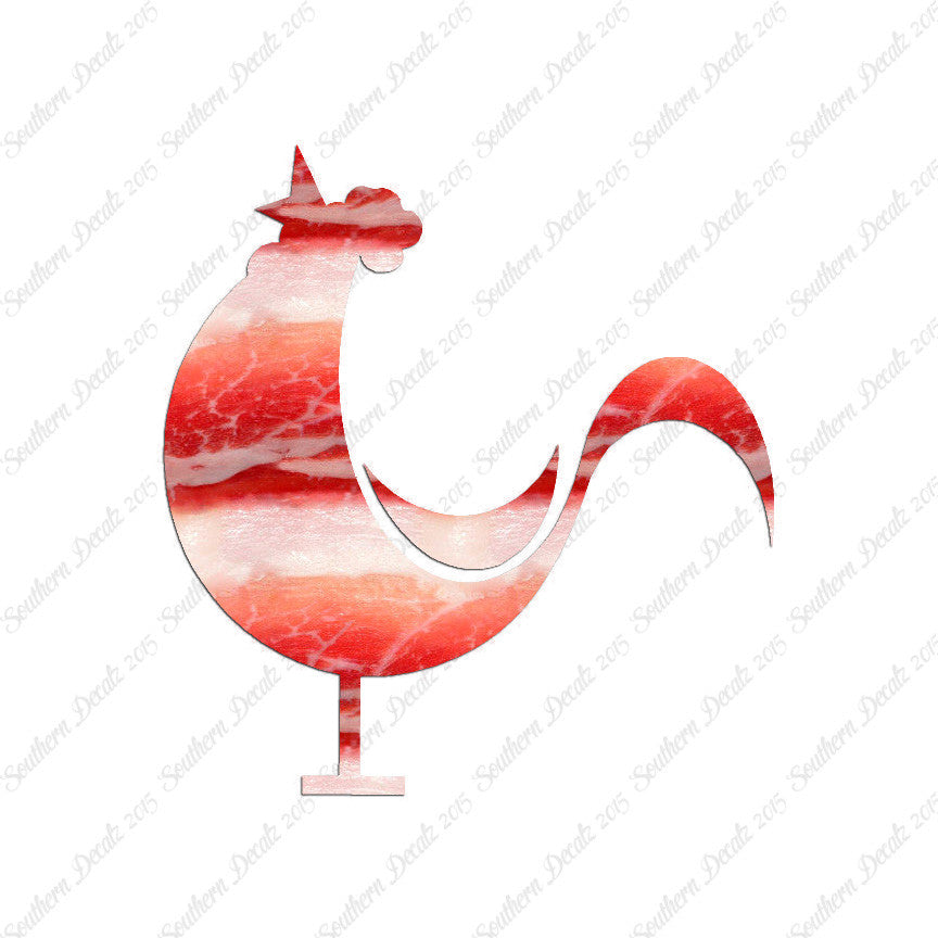 Crowing Rooster Art