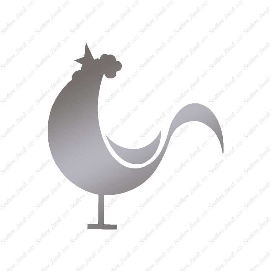 Crowing Rooster Art