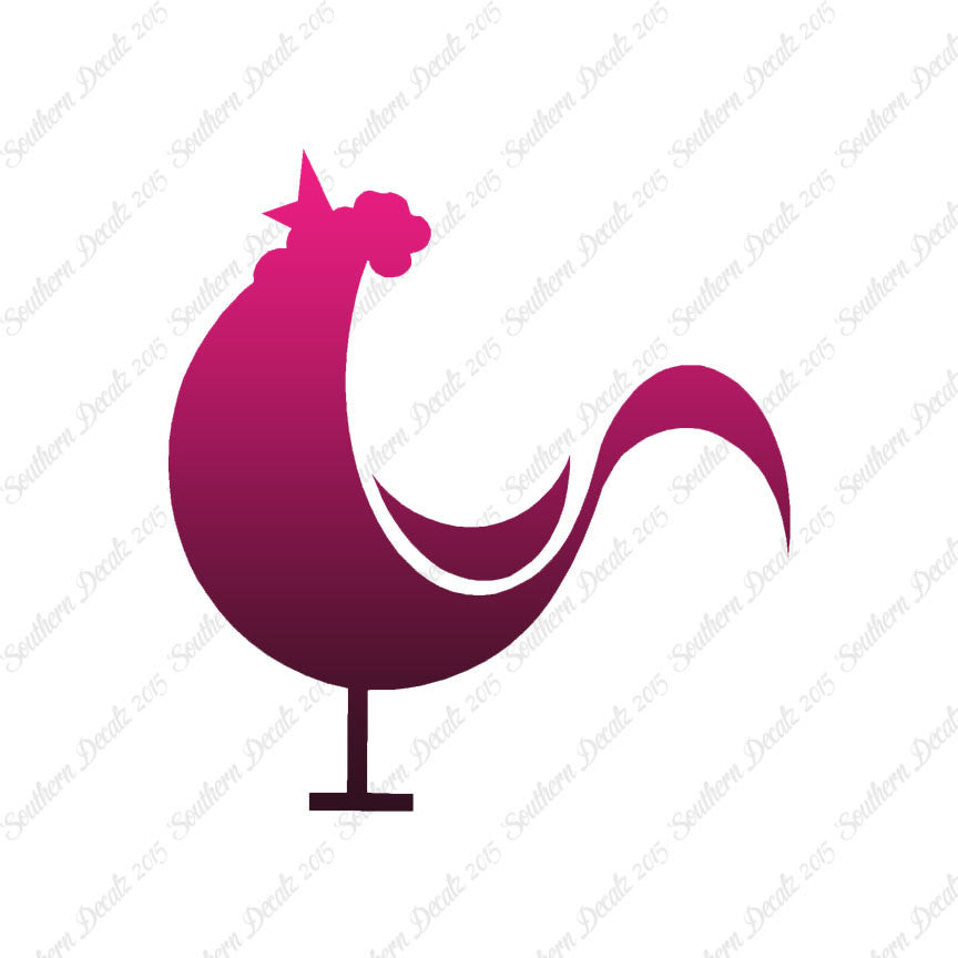 Crowing Rooster Art