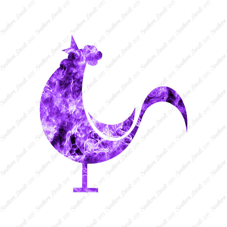 Crowing Rooster Art