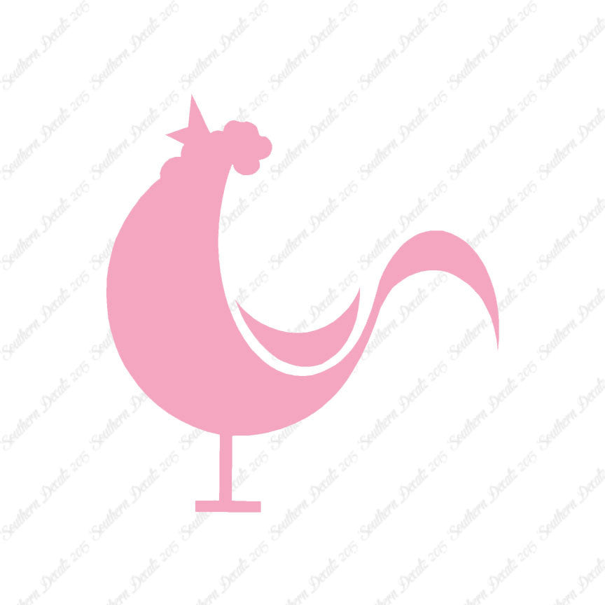 Crowing Rooster Art