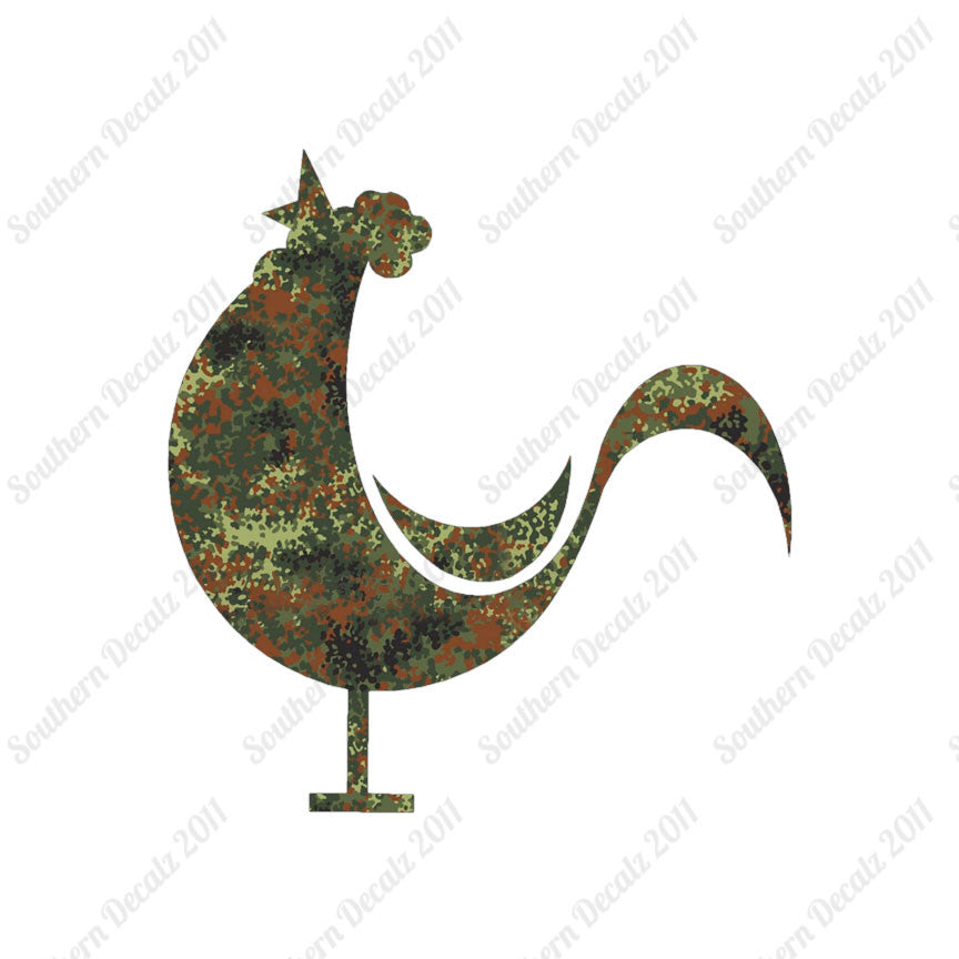 Crowing Rooster Art