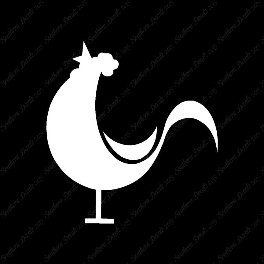 Crowing Rooster Art