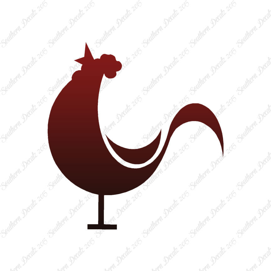 Crowing Rooster Art