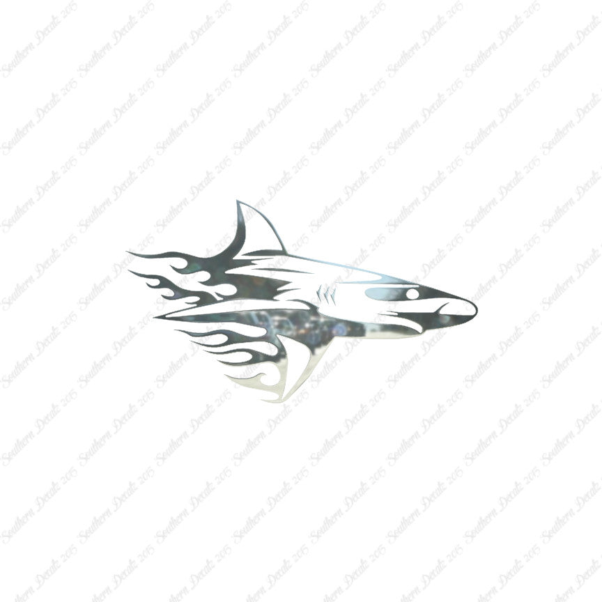 Shark Art Flames
