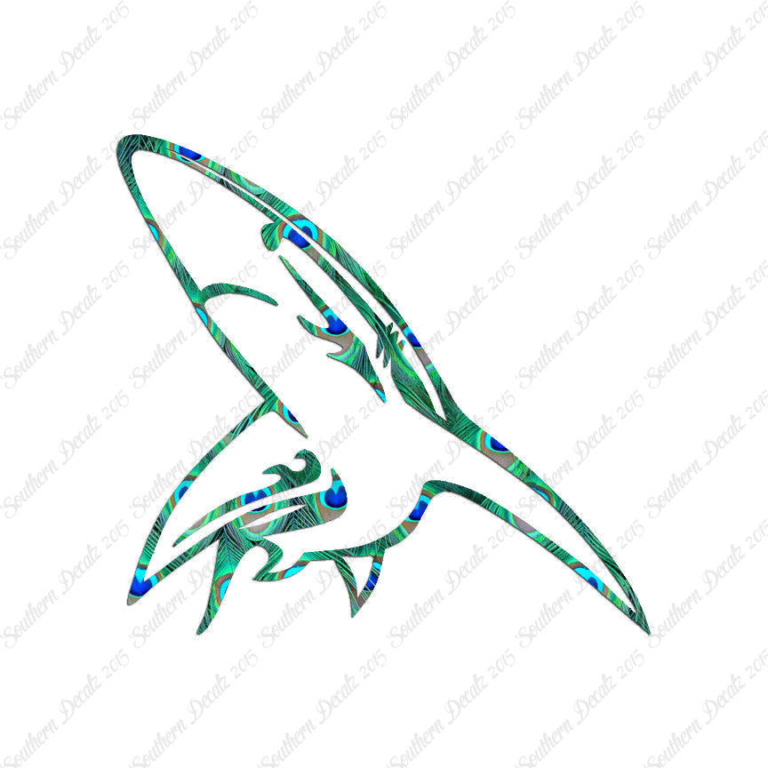 Blue Shark Art Drawing
