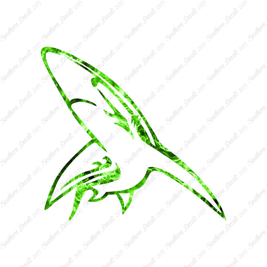 Blue Shark Art Drawing