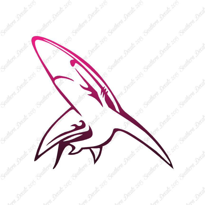 Blue Shark Art Drawing