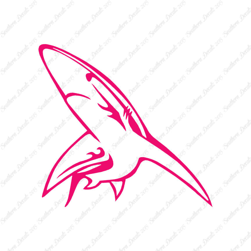 Blue Shark Art Drawing