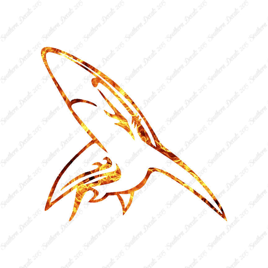 Blue Shark Art Drawing