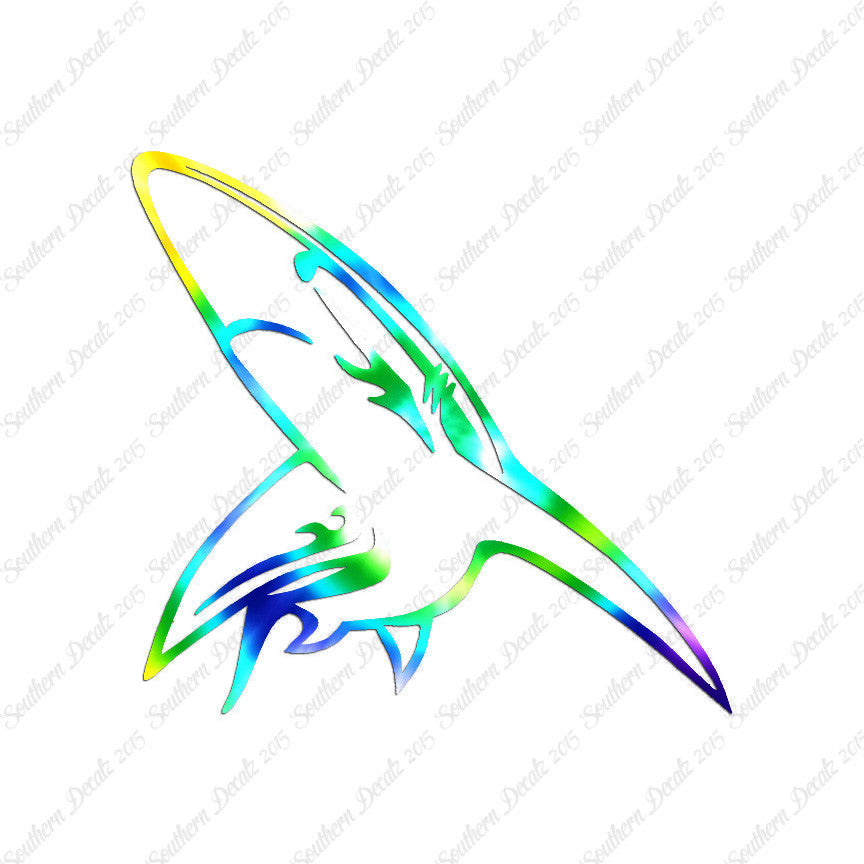 Blue Shark Art Drawing