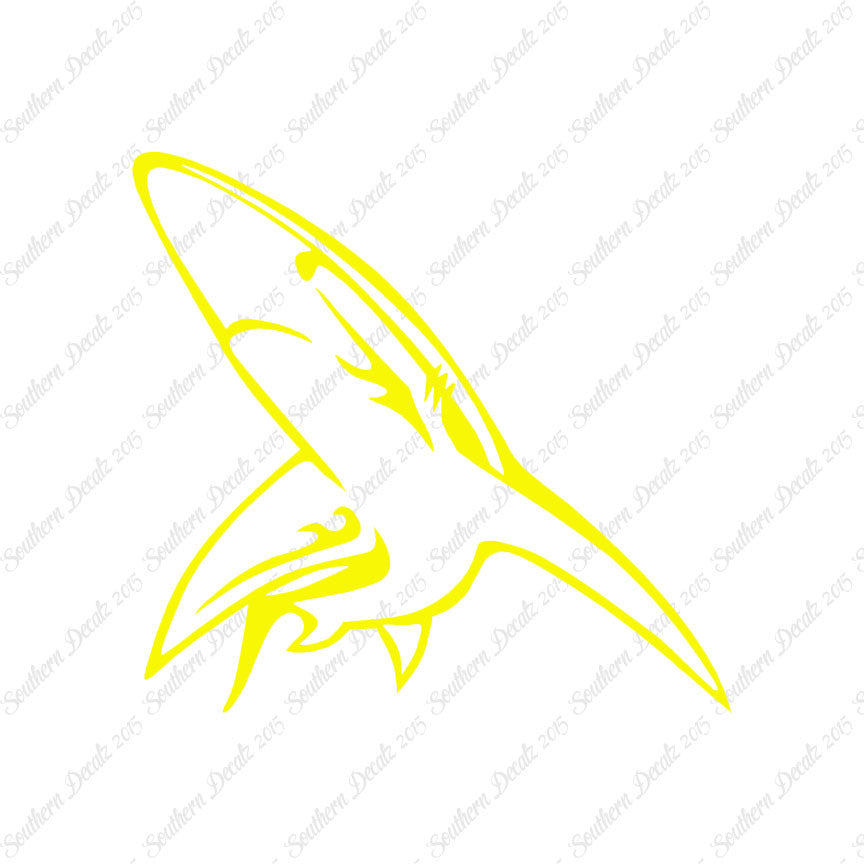 Blue Shark Art Drawing