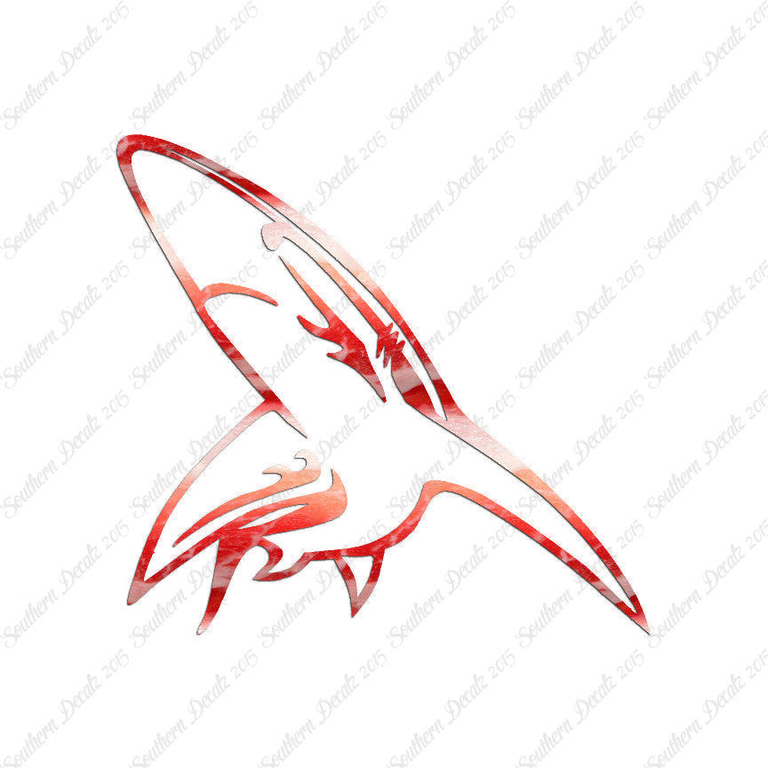 Blue Shark Art Drawing