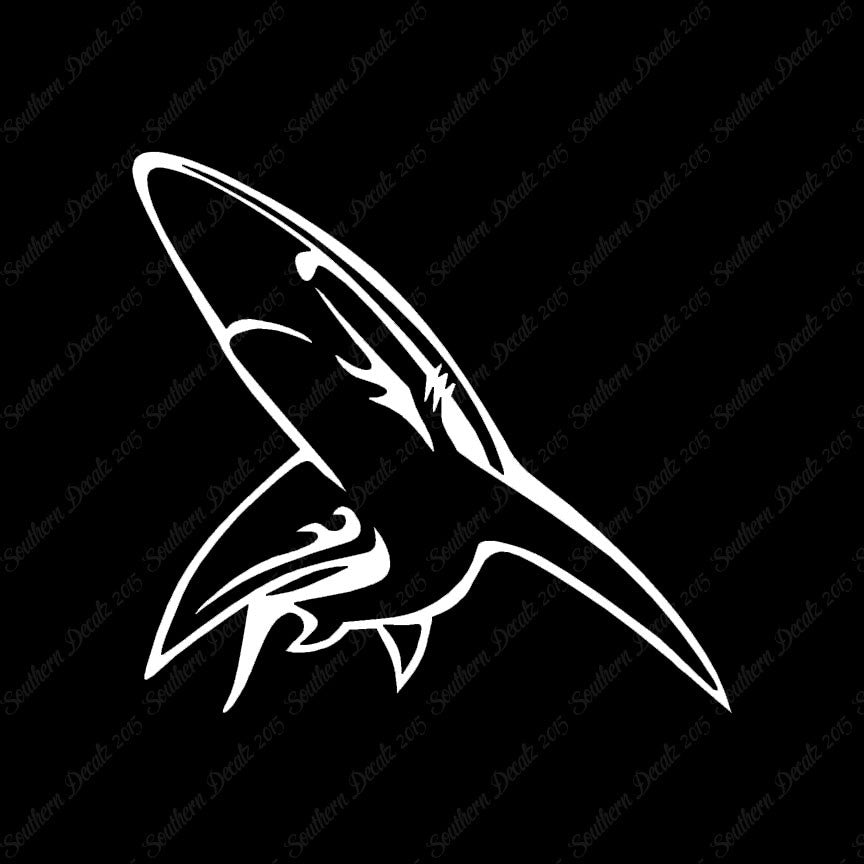 Blue Shark Art Drawing