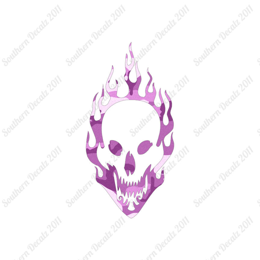 Skull Flames Fire