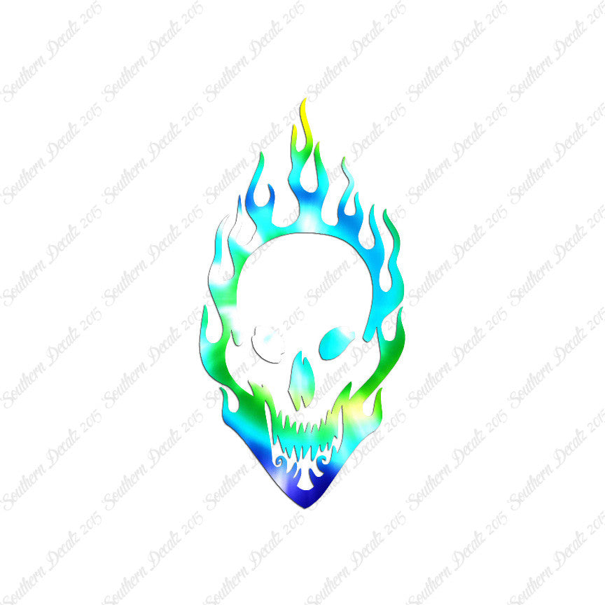 Skull Flames Fire