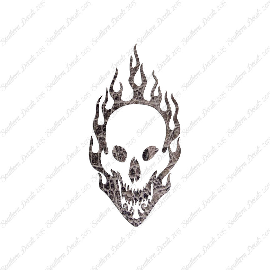 Skull Flames Fire