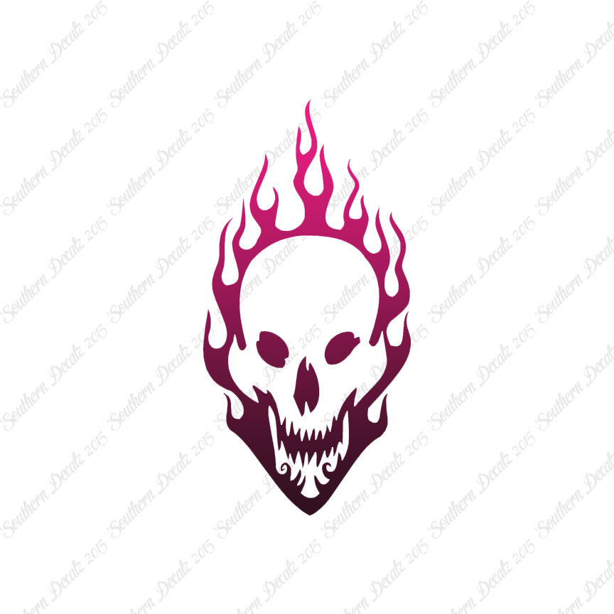 Skull Flames Fire
