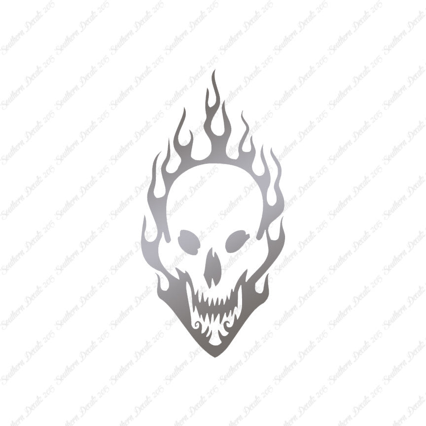 Skull Flames Fire