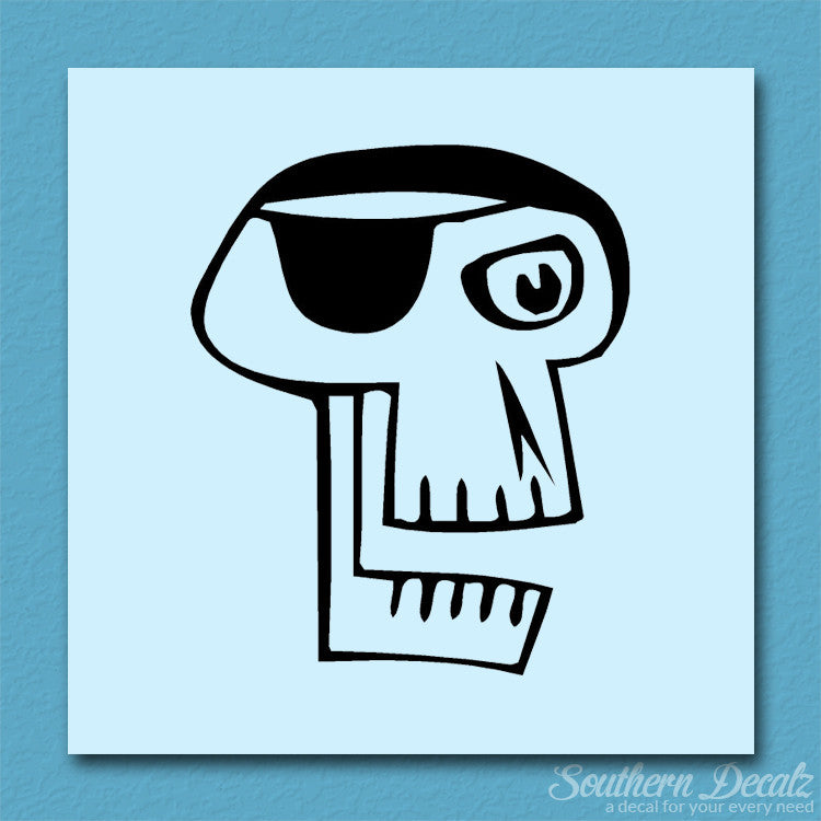 Pirate Skull Art