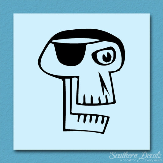 Pirate Skull Art