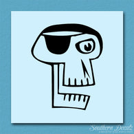 Pirate Skull Art
