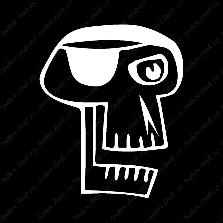 Pirate Skull Art