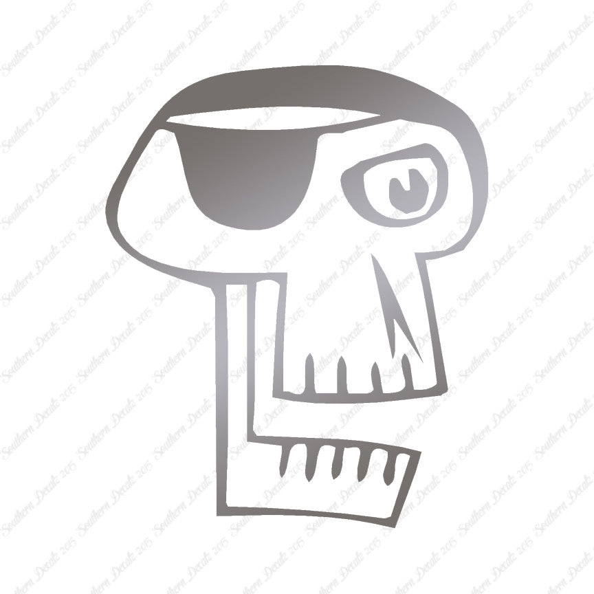 Pirate Skull Art