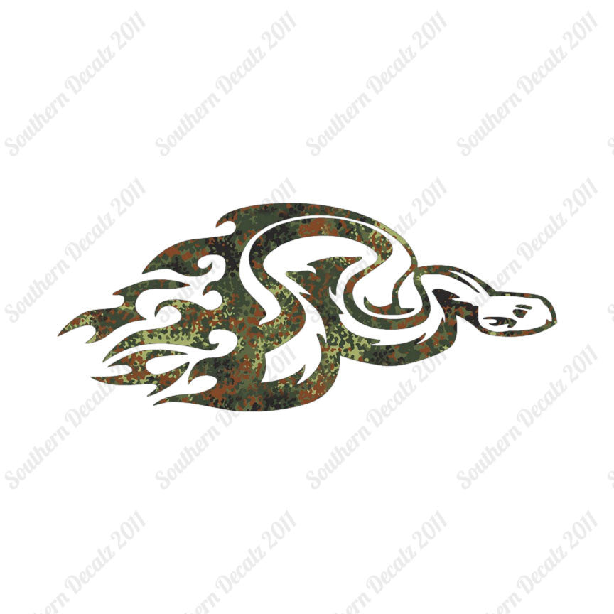 Snake Flames Fire