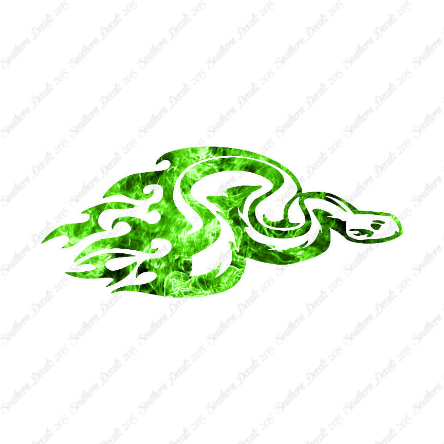 Snake Flames Fire