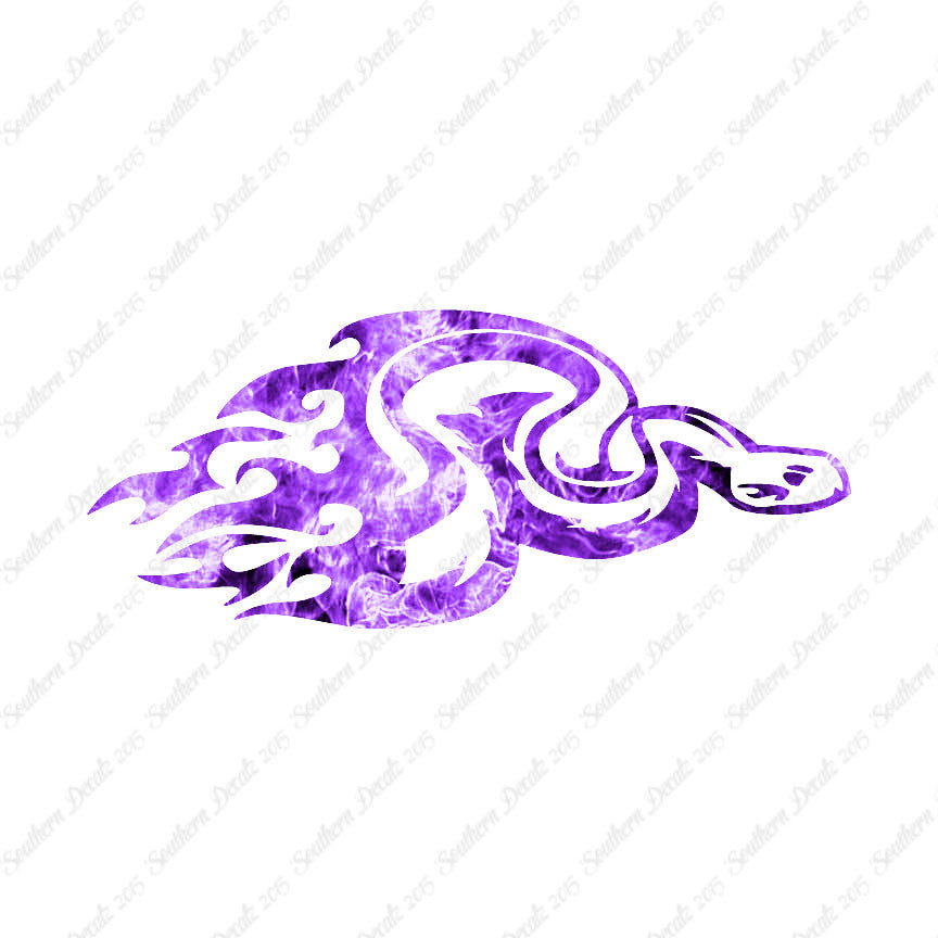 Snake Flames Fire