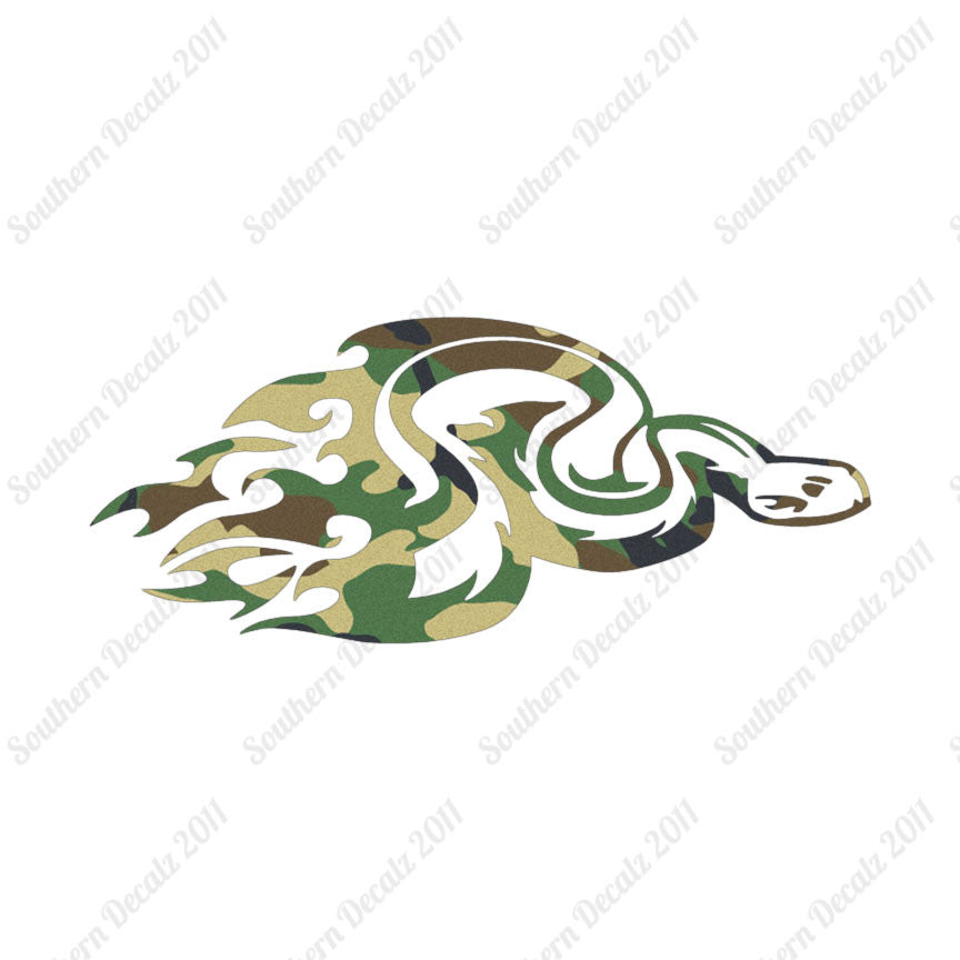 Snake Flames Fire