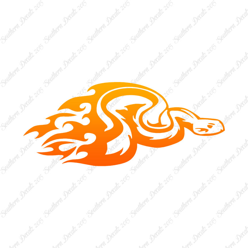 Snake Flames Fire