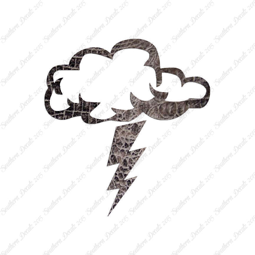 Storm Cloud Lightning Bolt