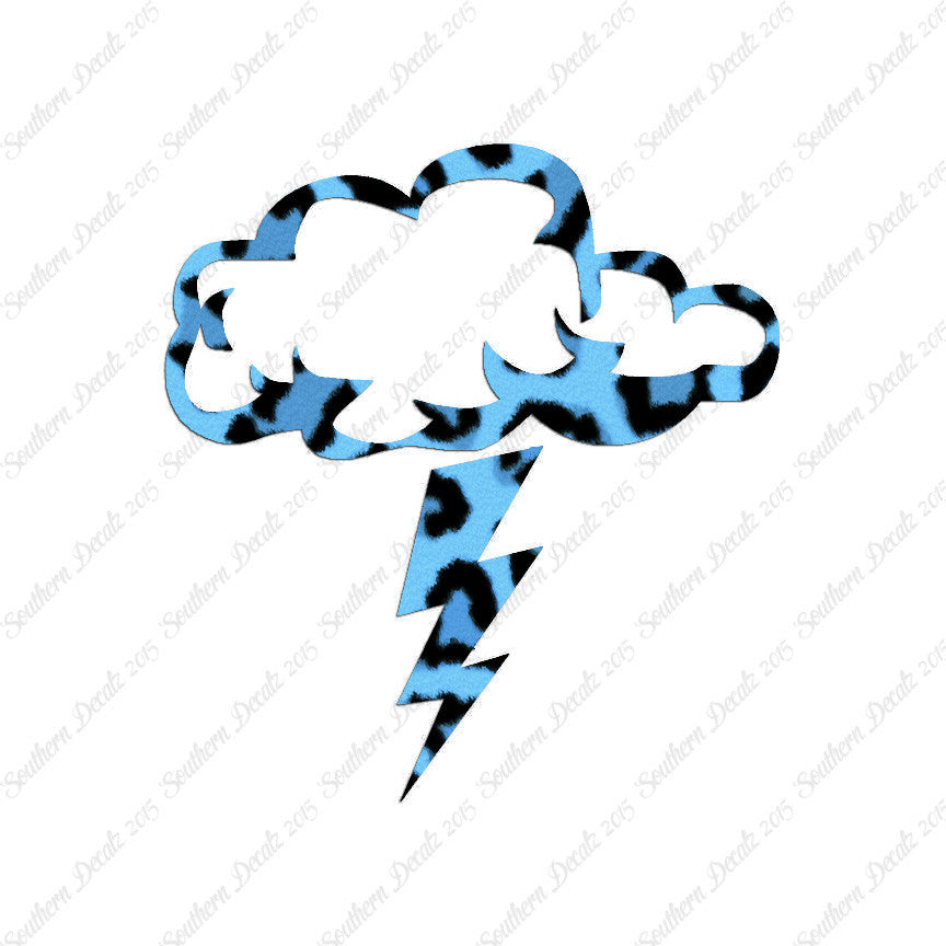 Storm Cloud Lightning Bolt