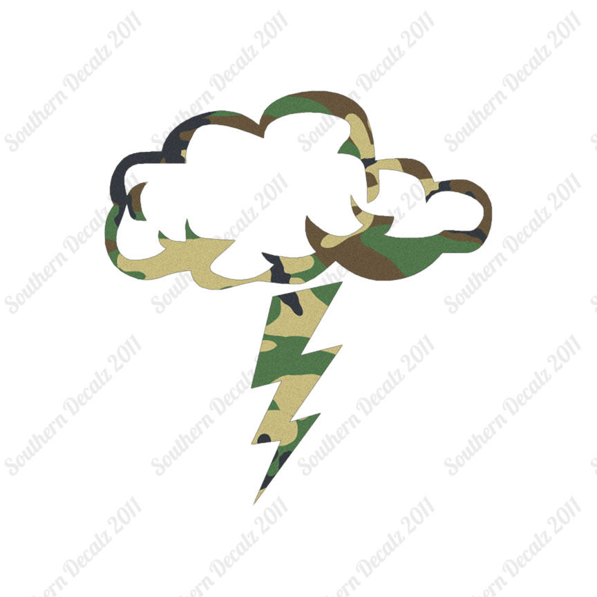 Storm Cloud Lightning Bolt