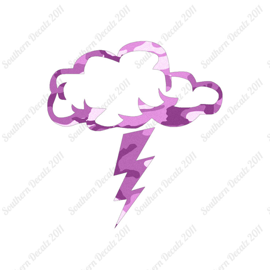 Storm Cloud Lightning Bolt
