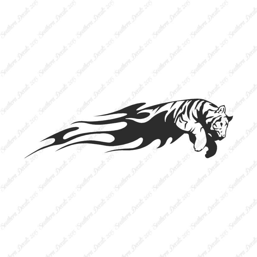 Tiger Flames Big Cat Splash