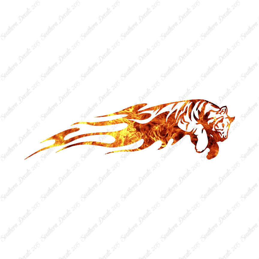 Tiger Flames Big Cat Splash
