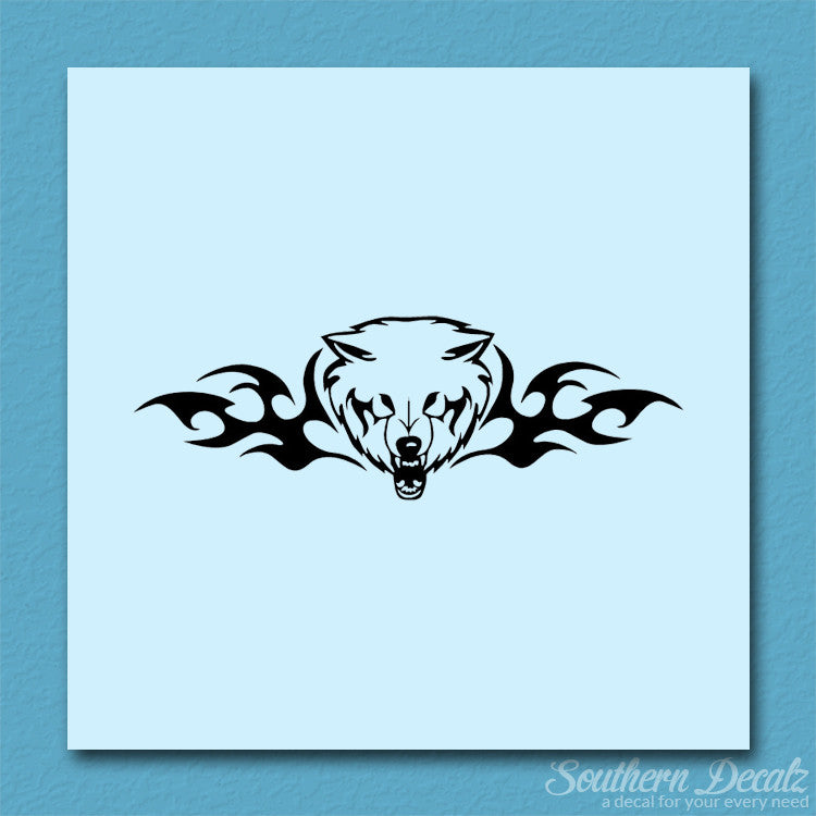 Tribal Wolf Head Snarl