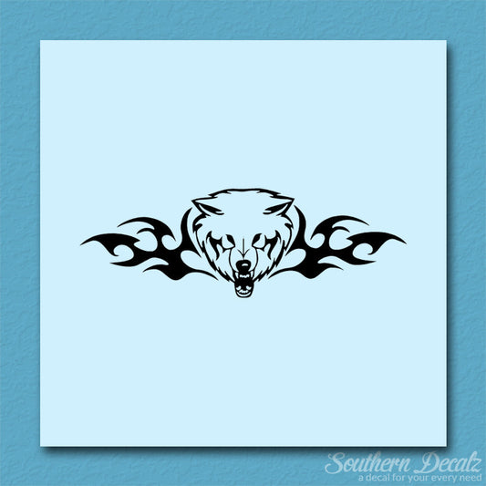 Tribal Wolf Head Snarl