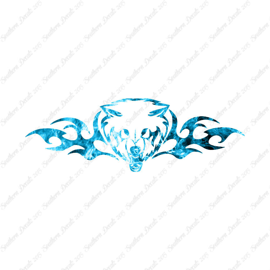 Tribal Wolf Head Snarl