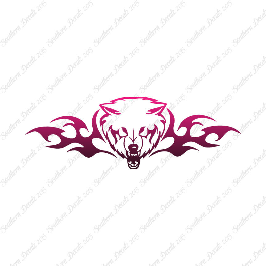 Tribal Wolf Head Snarl