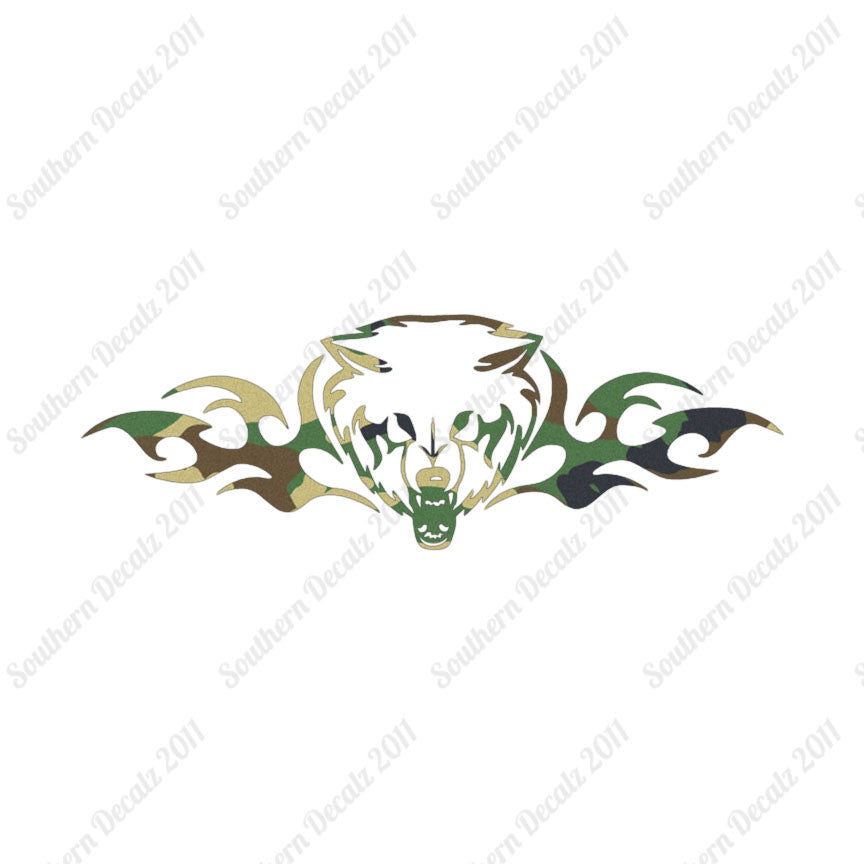 Tribal Wolf Head Snarl