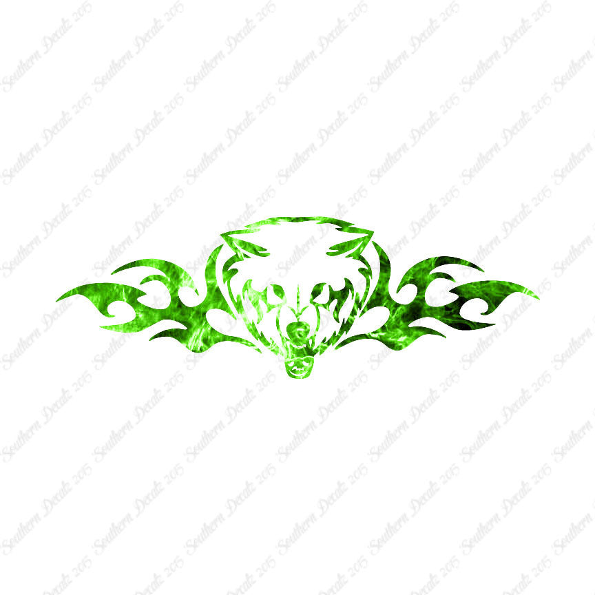 Tribal Wolf Head Snarl