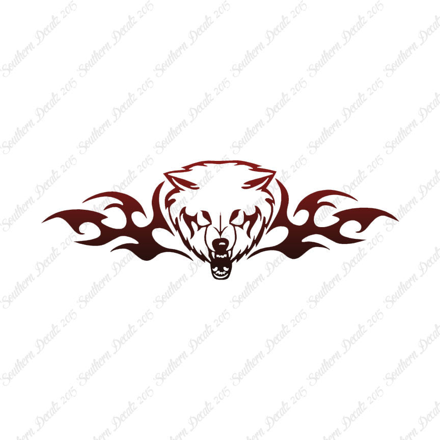 Tribal Wolf Head Snarl
