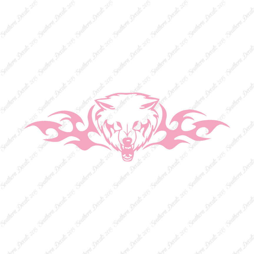 Tribal Wolf Head Snarl