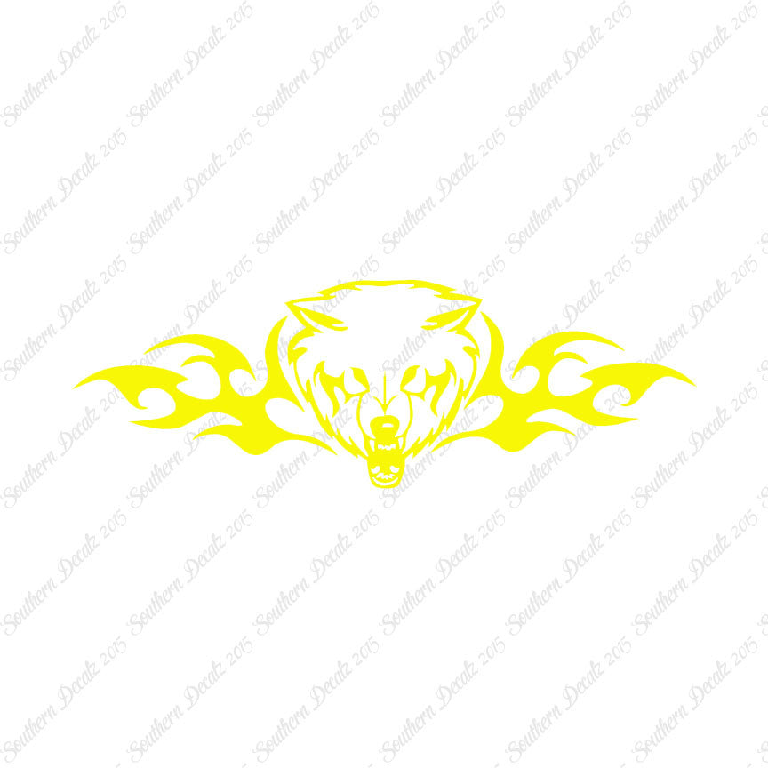 Tribal Wolf Head Snarl